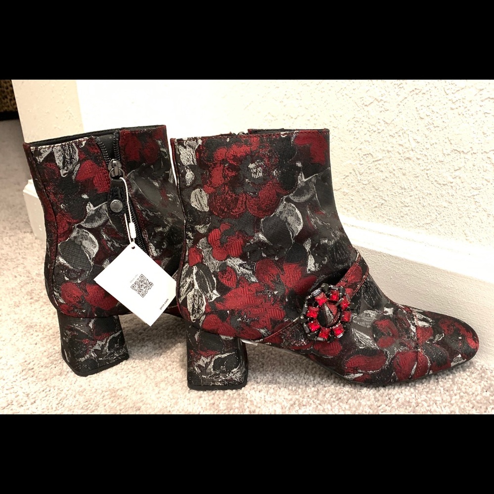 Nrw Geox Fabric Canevas Bootie Size 39